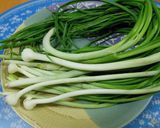 野蒜（ノビル）のきんぴら作り方1写真
