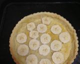 チョコプリンタルトonバナナ♪作り方8写真