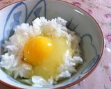 カルボナーラ風♡卵かけご飯作り方1写真