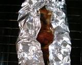 超簡単★鳥モモ肉のホイル焼き作り方4写真