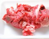 糖質オフ！牛野菜スープon the 豆腐作り方1写真