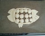 子供の日☆ドでかい!鯉のぼりパン*HB*作り方8写真