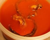 干し椎茸のトマトファルファッレ作り方1写真