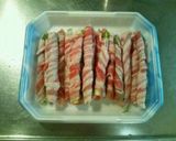 簡単♪ｱｽﾊﾟﾗ肉巻き 黒こしょう&甘辛作り方2写真