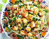 キラキラチーズと野菜のキューブサラダ作り方6写真