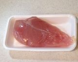 〈鶏胸肉〉味付き☆ふんわりゆで作り方1写真