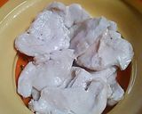 鶏肉のくず打ち*ヨーグルトと味噌のソース作り方3写真
