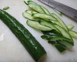 いかときゅうりの旨漬床和え。作り方2写真