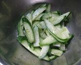 いかときゅうりの旨漬床和え。作り方3写真