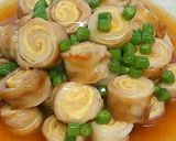 油揚げ＆豚肉ロール焼き★渦巻きあんかけ作り方10写真