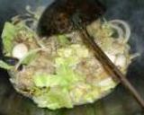 パスタ麺の皿うどん作り方16写真