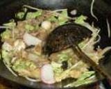 パスタ麺の皿うどん作り方17写真