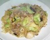 パスタ麺の皿うどん作り方18写真