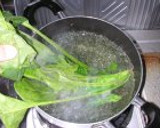 ほうれん草のごま和え作り方1写真