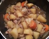 超簡単　肉じゃが作り方5写真
