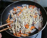 母の山菜おこわ作り方4写真