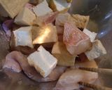 赤魚とたけのこの味噌炒め作り方1写真