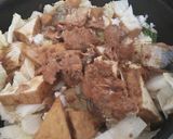 サバの缶詰と白菜の簡単おかず作り方2写真