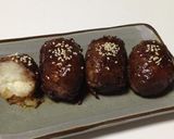 お弁当に☆チーズin肉巻きおにぎり♪作り方6写真