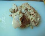 そらまめと茹で鶏のサラダ作り方2写真
