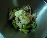 そらまめと茹で鶏のサラダ作り方4写真