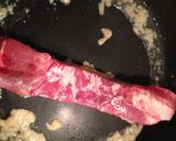 短時間でチャーシュー風柔らか豚の角煮☆作り方1写真