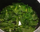 あっという間の一品　小松菜のなめたけ和え作り方1写真