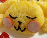 キャラ弁に☆ネンネしてるピカチュウ作り方6写真