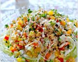 野菜がモリモリ進む彩そぼろのレタスサラダ作り方7写真