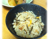 簡単 味付不要！ぶっこみ炊き込みご飯作り方5写真