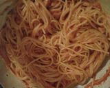 トマトソースとベーコンのパスタ作り方7写真