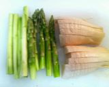 俺流！旬野菜のフライ・特製チーズソース作り方1写真