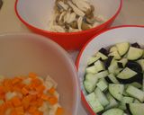 野菜いっぱい♪ひき肉カレー☆作り方1写真