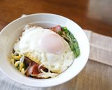 ベーコンエッグ丼作り方5写真