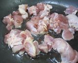 きのこと鶏もも肉のサッパリお酢炒め☆彡作り方3写真
