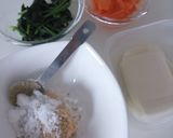 ほうれん草＆人参の簡単白和え作り方1写真