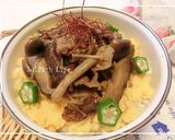 お弁当や丼にも～♬牛肉とキノコの甘辛煮作り方4写真