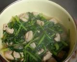 大根葉と鶏肉の煮浸し作り方4写真