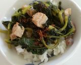 大根葉と鶏肉の煮浸し作り方5写真