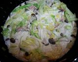 春キャベツのパスタ*カルボナーラ風作り方3写真