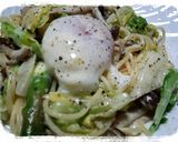 春キャベツのパスタ*カルボナーラ風作り方5写真