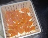 絶品シャキッ新玉野菜沢山出し昆布酢豚作り方5写真