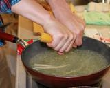 湯切り不要☆簡単ごぼうのスープスパゲティ作り方2写真