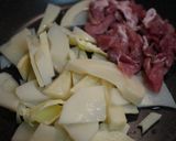 たけのこ＊バター＆焼肉のたれ炒め作り方1写真