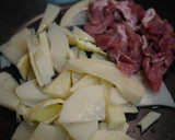 たけのこ＊バター＆焼肉のたれ炒め作り方1写真