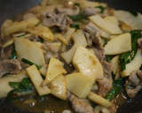 たけのこ＊バター＆焼肉のたれ炒め作り方2写真