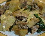 たけのこ＊バター＆焼肉のたれ炒め作り方4写真