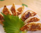梅しそチーズ餃子♥作り方7写真