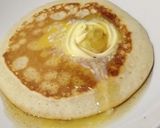 簡単ズボラ☆朝食に☆もっちりパンケーキ♪作り方2写真
