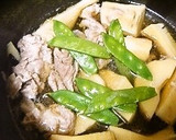 割と合うんですよ、たけのこと豚肉の甘辛煮作り方2写真